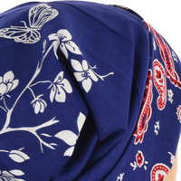 Reversible AB Extra Large Cotton Bandana Daisy