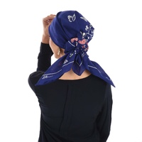 Reversible Extra Large Bandana with Styling Scrunchie
