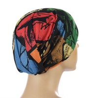 Newsboy Cap with Seamless Wrap Band | Black