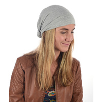 Multi-functional Cotton Headband Wrap | M/L | Light Grey