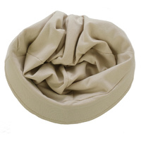 Jersey Slouchy Cloche Hat | Beige - Light Beige