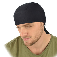 Plain Cotton Durag | Black