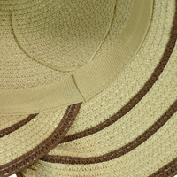 Big Bow Cloche Bucket Sun Hat  | Beige