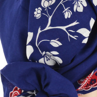 Reversible Extra Large Bandana with Styling Scrunchie