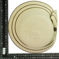 Big Bow Cloche Bucket Sun Hat  | Beige