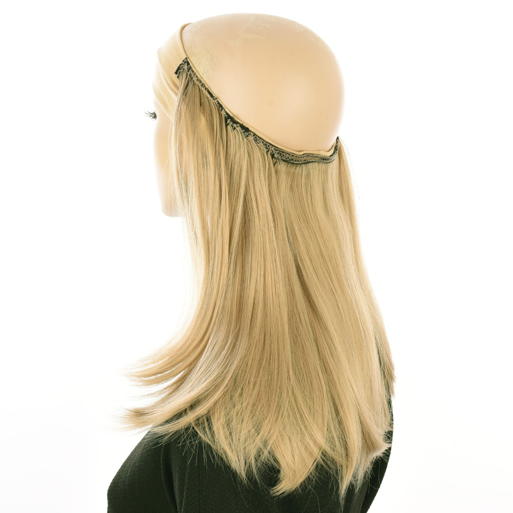 Chemo Halo Headband Hair Extension Cancer Patient Neck Cover Wig