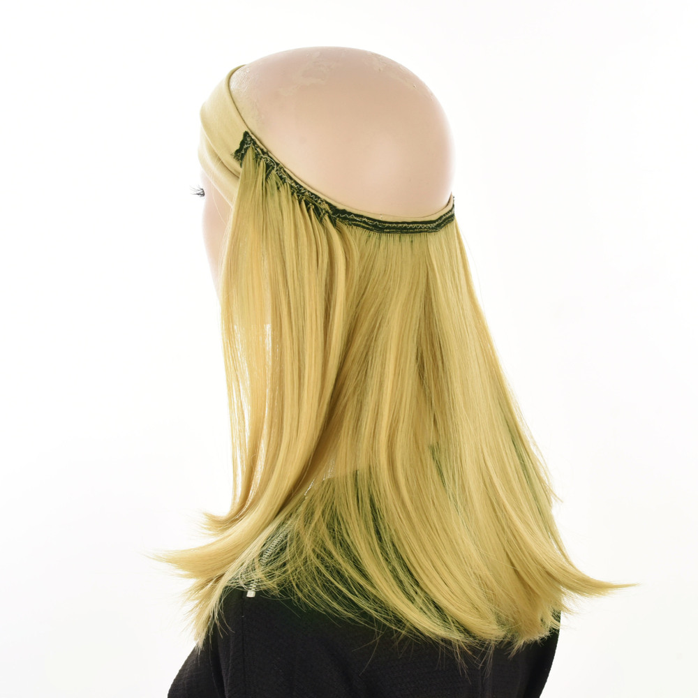 Chemo Halo Headband Hair Extension Cancer Patient Neck Cover Wig