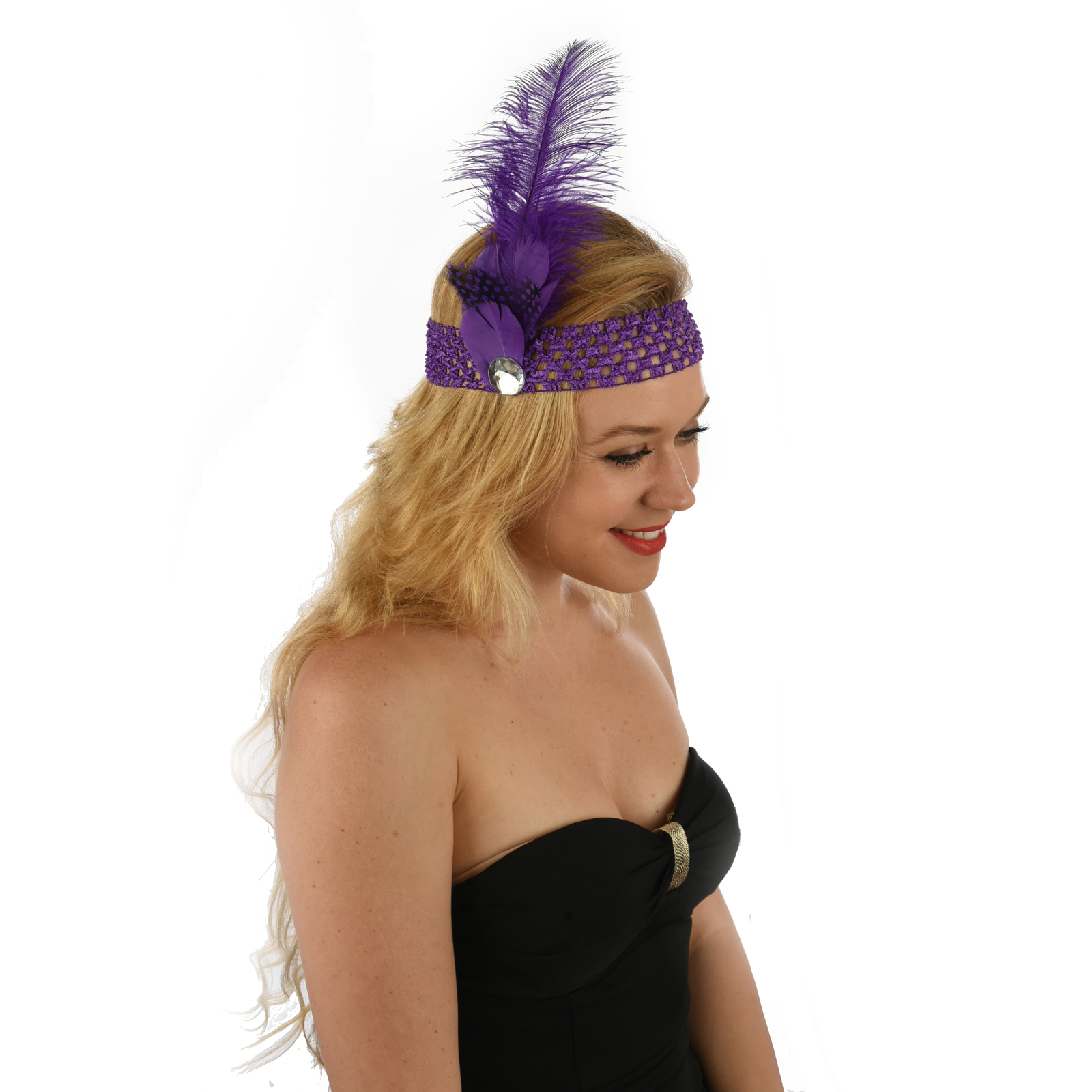 20s Great Gatsby Party Flapper Costume Head Piece Hair Band Headband