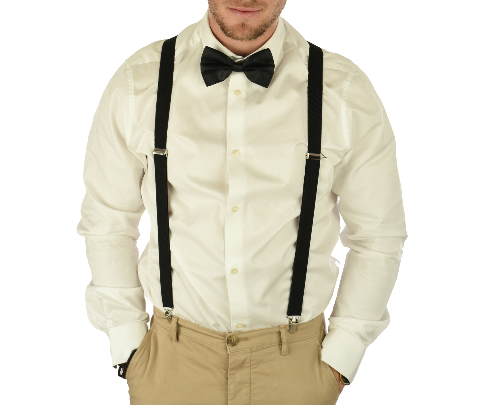 Accessories Belts & Braces Suspenders Rubber Ducky Bow Tie & Suspenders 