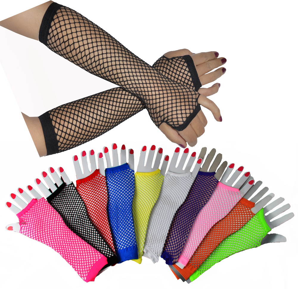 Long Fishnet Gloves Elbow Length Sydney Australia Supplier Arm