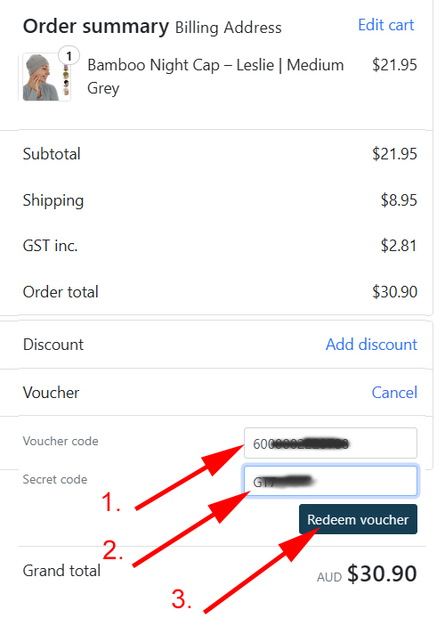 How to Redeem My JAS Rewards Program Points Screenshot?