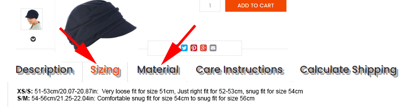 Size Problem? Each Product Has a Sizing Tab for Size Details. Did you check it out? 