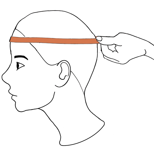 How to Measure Your Head Size - Method 1