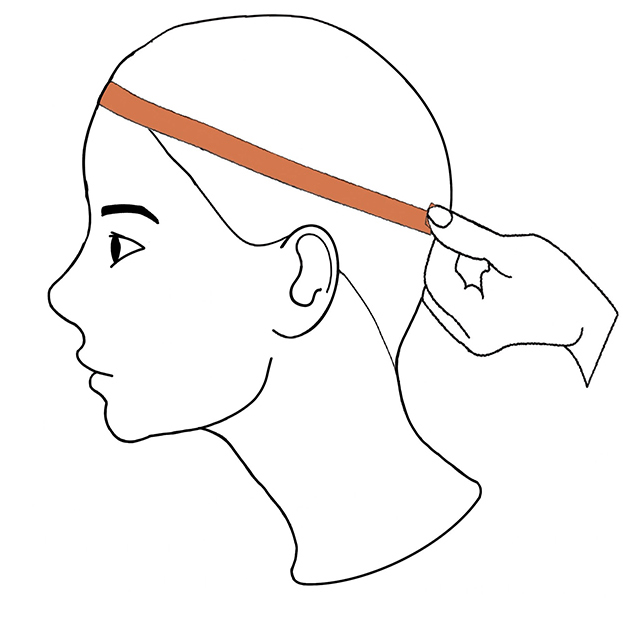 How to Measure Your Head Size - Method 2