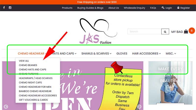 How to Order online Step by Step Guide by Jas Fashion