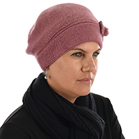 Wear a Beret Like a slouchy beanie