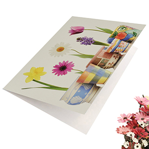 Jas Fashion Bloom Where You’ve Planted Greeting Card
