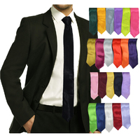 Costume Skinny Satin Tie