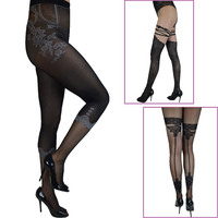 Thigh High Pantyhose Tights
