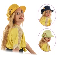 Side Flower Sun Hat
