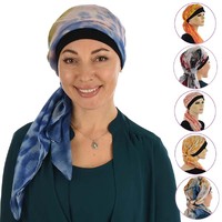 Floral Headscarf & Headband Combo - Bridget