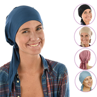 Stretch Chemo Slip-on Durag Head Wrap 