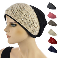  Diamante Crochet Headband
