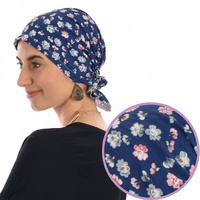 Cotton Floral Print Scarf Durag  | S/M | Option 10