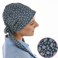 Cotton Floral Print Scarf Durag  | S/M | Option 19