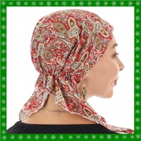 Cotton Floral Print Scarf Durag  | S/M | Option 24