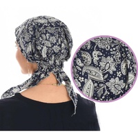 Cotton Floral Print Scarf Durag  | S/M | Option 4