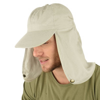 Cotton Legionnaire Baseball Cap | Beige | S/M