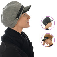 Felt Bakerboy Hat - Ruby 