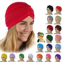 Slip-on Pleated Fashion Turban