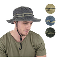 Stone Washed Fishing Hat 