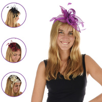 Feather Fascinator Headband