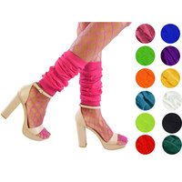 Sheer Fluro Costume Legwarmers