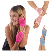 Fishnet Gloves Palm-Wrist Length