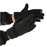 Stretch Thermal Driving Gloves | Black | S/M