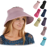 Wide Brim Roll Up Visor
