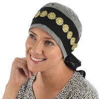 Cotton Turban With Black Sash