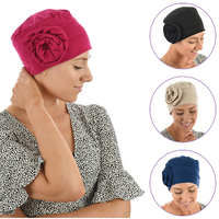 Rosette Cotton Turban - Kerry