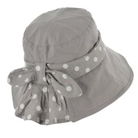 FASHION SUN HAT - Sophie | Grey - Light Grey | Large