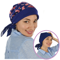 Reversible AB Extra Large Cotton Bandana Daisy