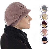 Knitted Bakerboy Hat - Natalie