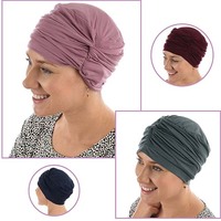 Bamboo Turban with Twin Twists - Carol