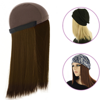 Bamboo Cap with Removable Hair Extension – Lena