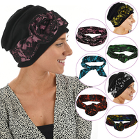 Lace Overlay Band for Turban