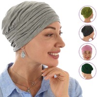 Bamboo Pleated Turban Bianca