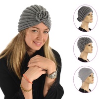 Versatile Knit Cloche Turban with Inner Liner